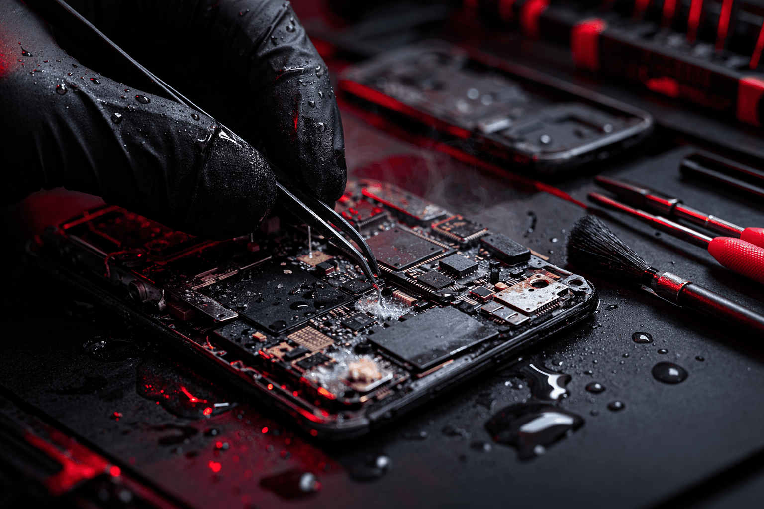 Dropped it in water? We can help.