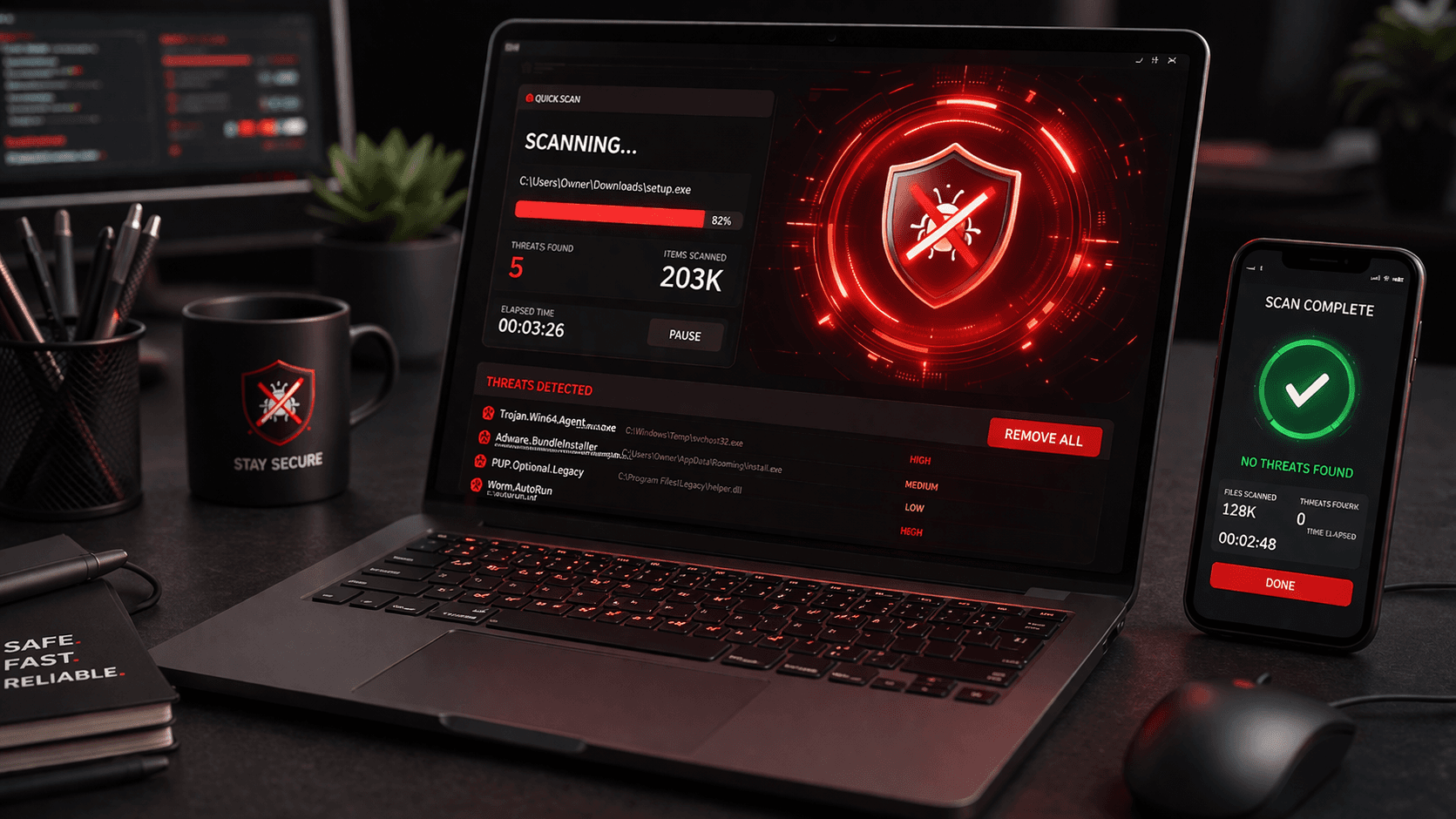 Virus Removal & Tune-Up